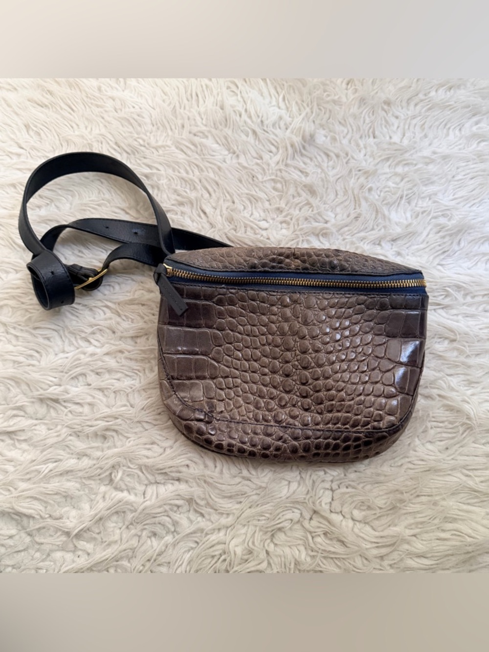 Clare V Fanny Pack - Croco